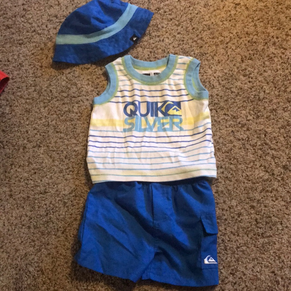 3 piece Quicksilver boys outfit